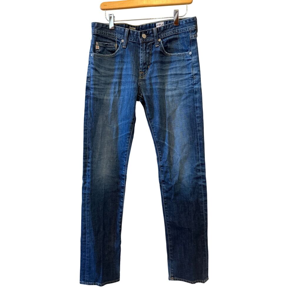 AG Adriano Goldschmied The Matchbox Slim Straight Denim Jeans 30